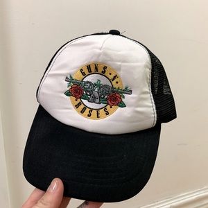 Guns N Roses trucker hat snap back